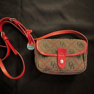 Dooney & Bourke Cross-body Red and Gray